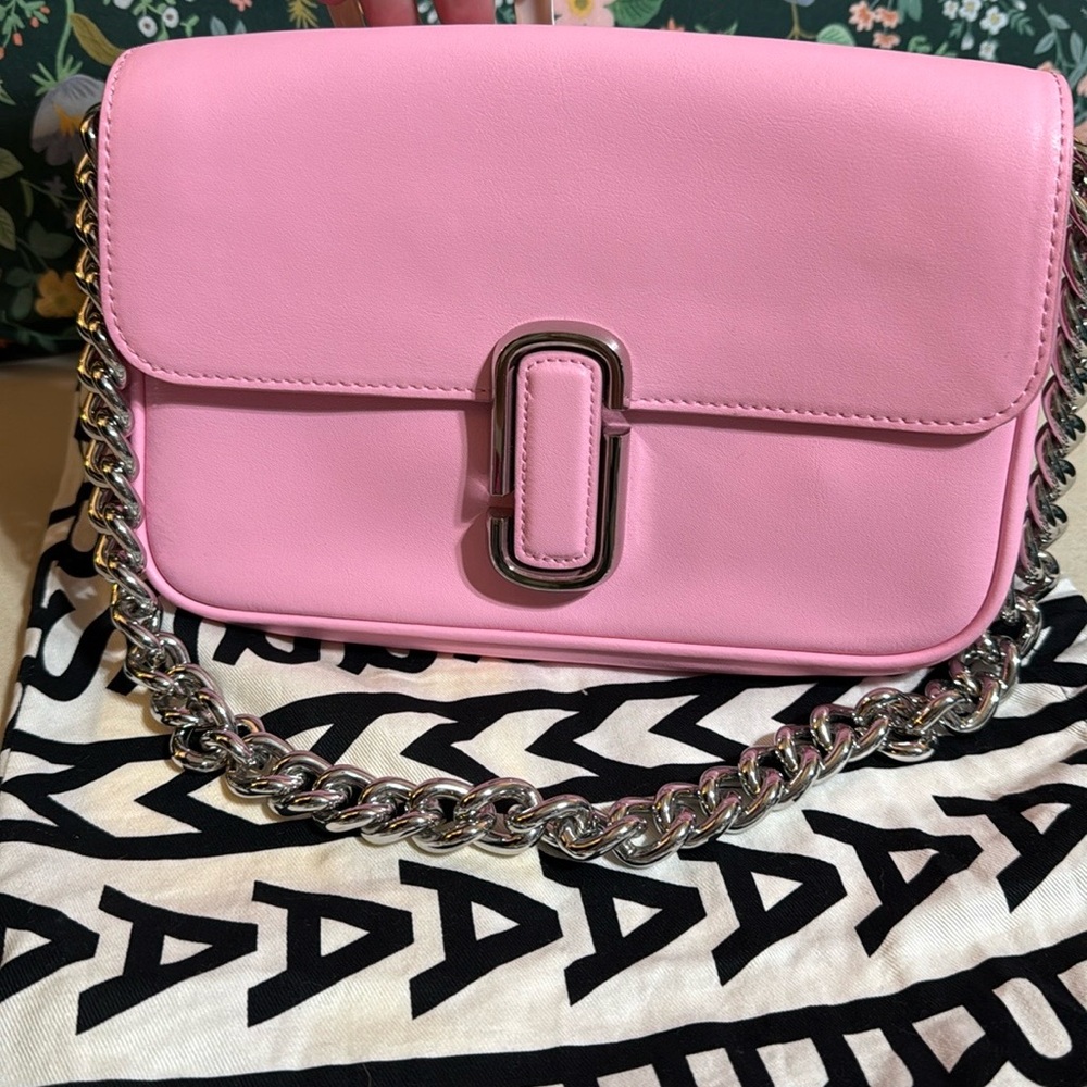 Marc Jacobs Pink Leather J Marc Bag